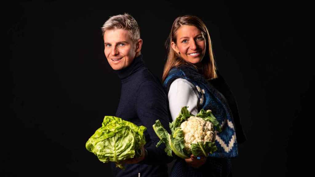 Tim & Inge, al frente del restaurante Boury, en Bélgica.