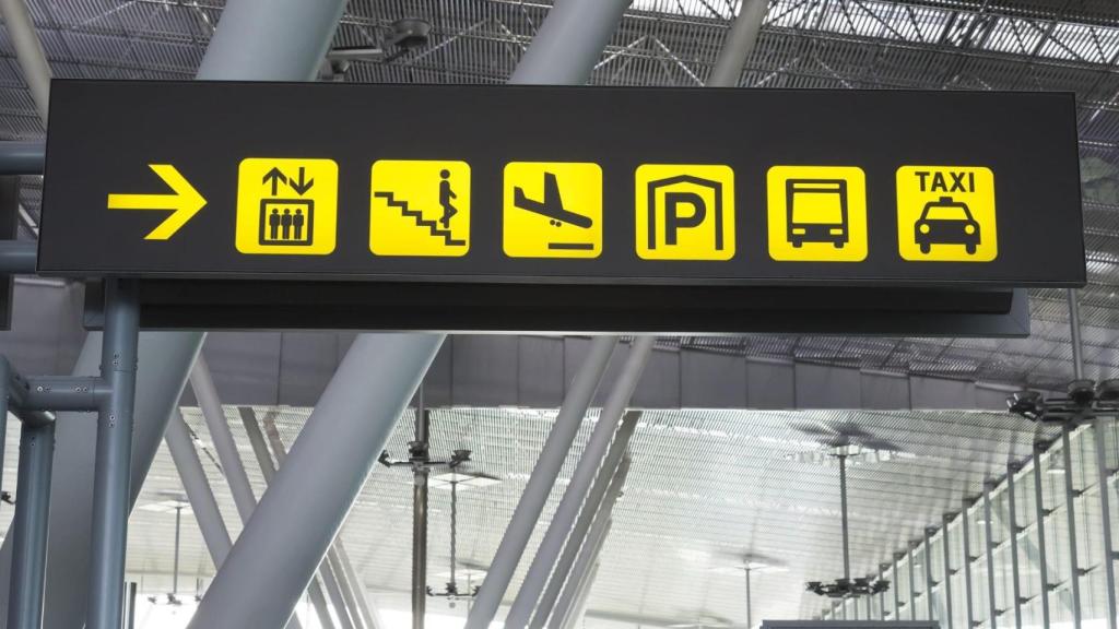 Aeropuerto de Santiago de Compostela.
