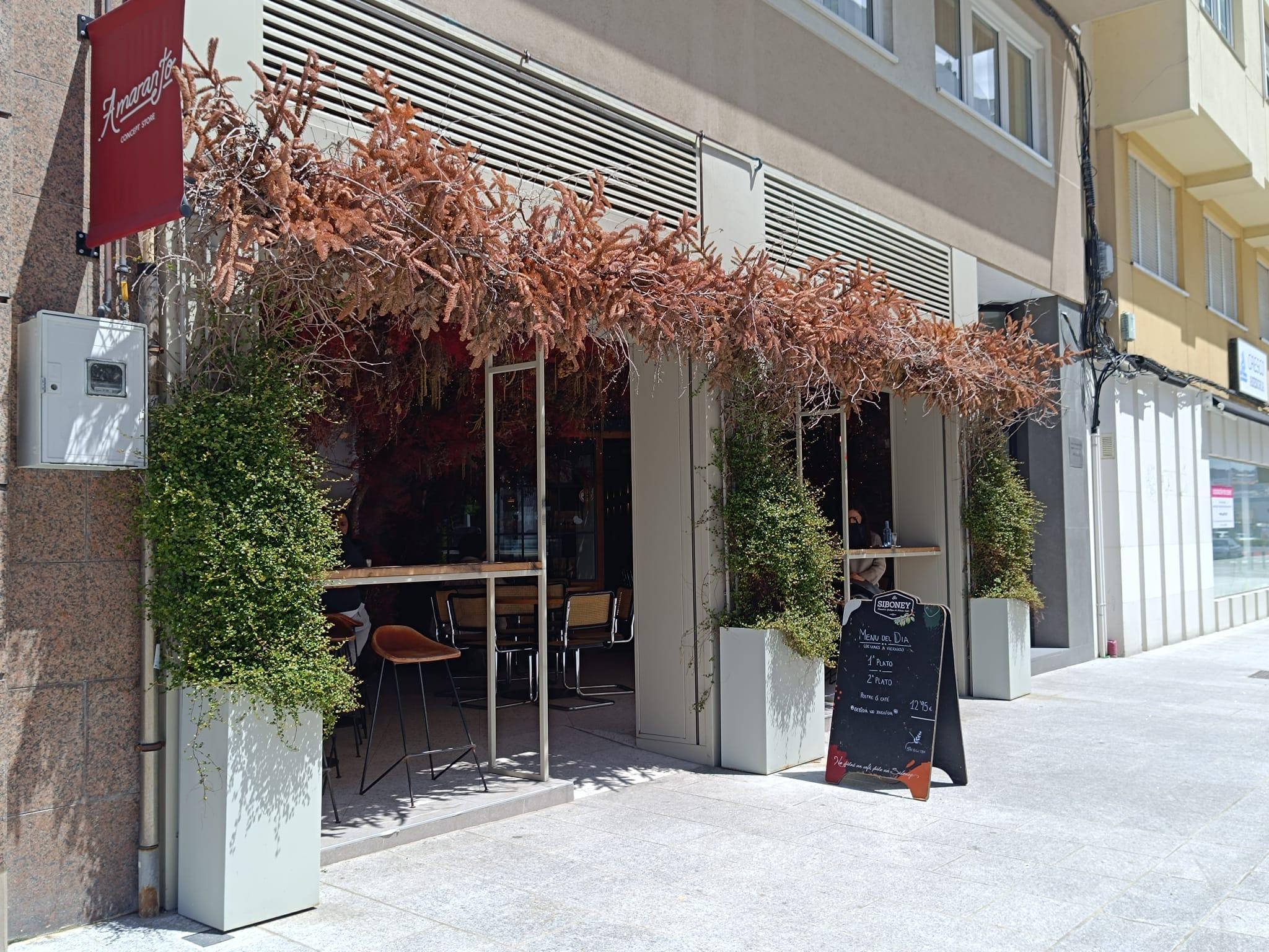 Fachada del Amaranto.