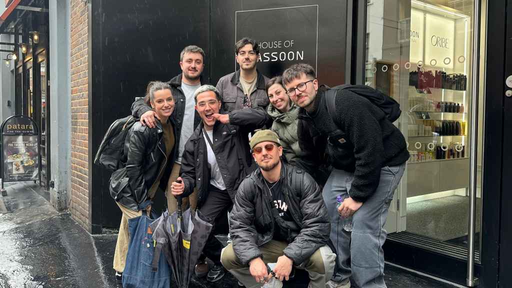 Francis De la Calle en su viaje a Londres.