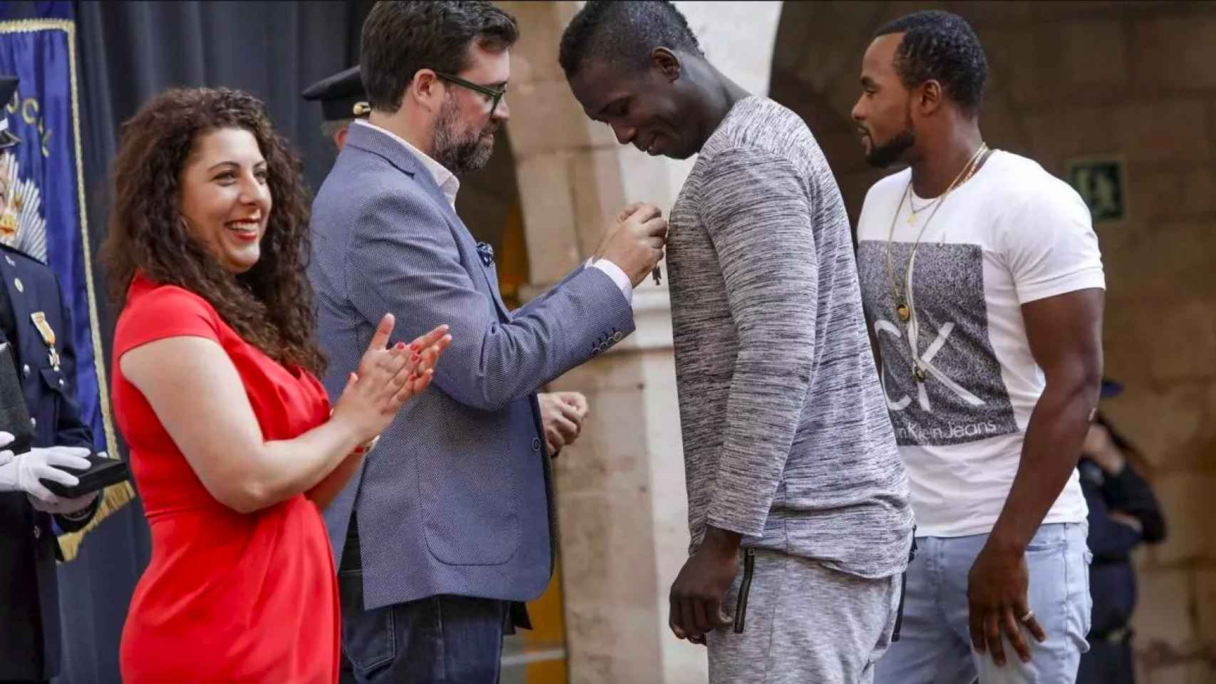 Abdoulaye Diop había recibido la Cruz al Mérito Policial por salvar a un bañista en 2017.