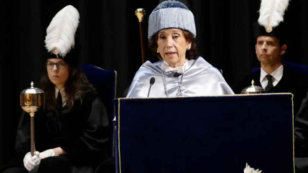 Su investidura como Doctora Honoris Causa por la Universidad Rey Juan Carlos (2018)