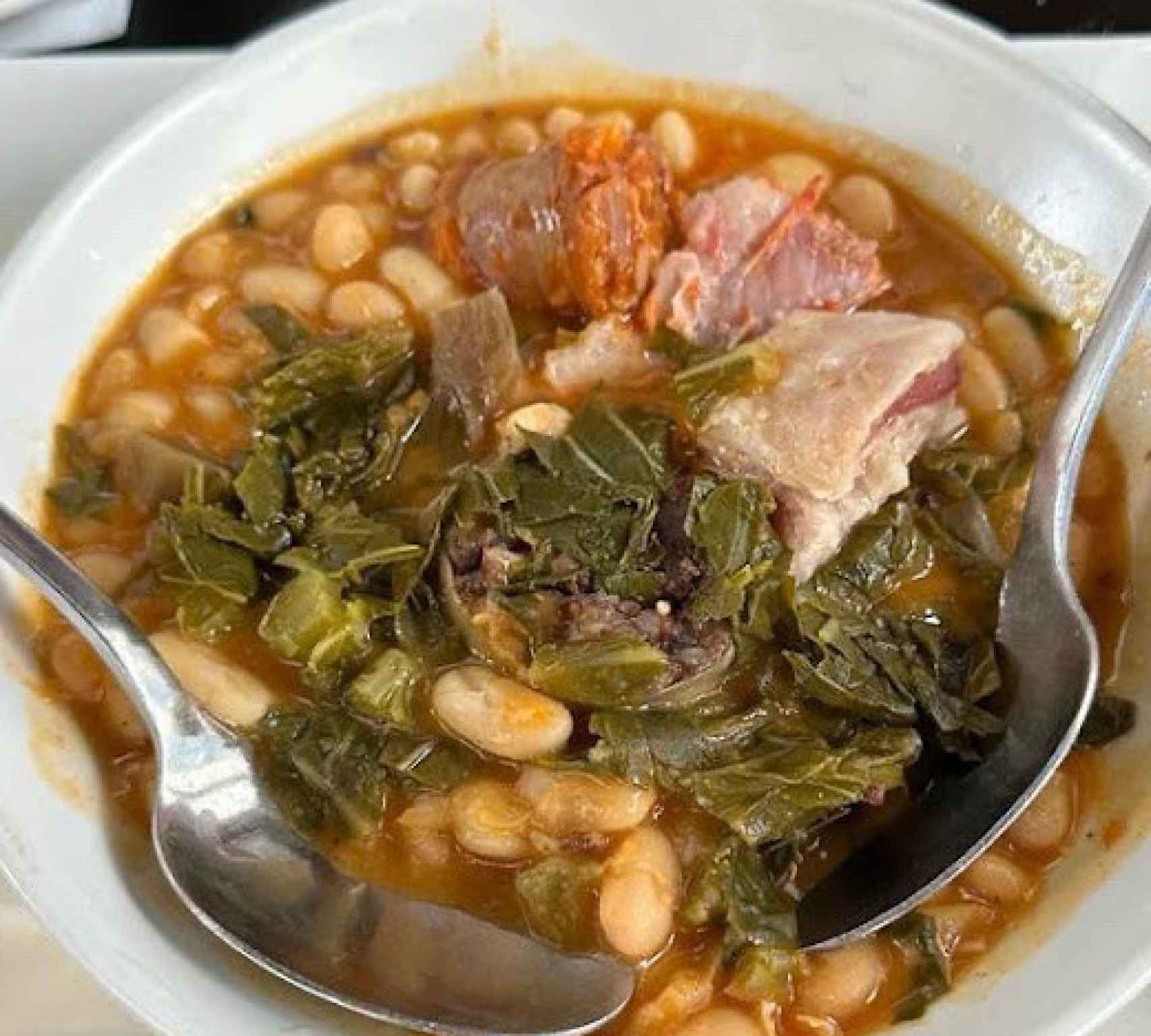 Plato de cuchara de la Bodega Fuente Dé.