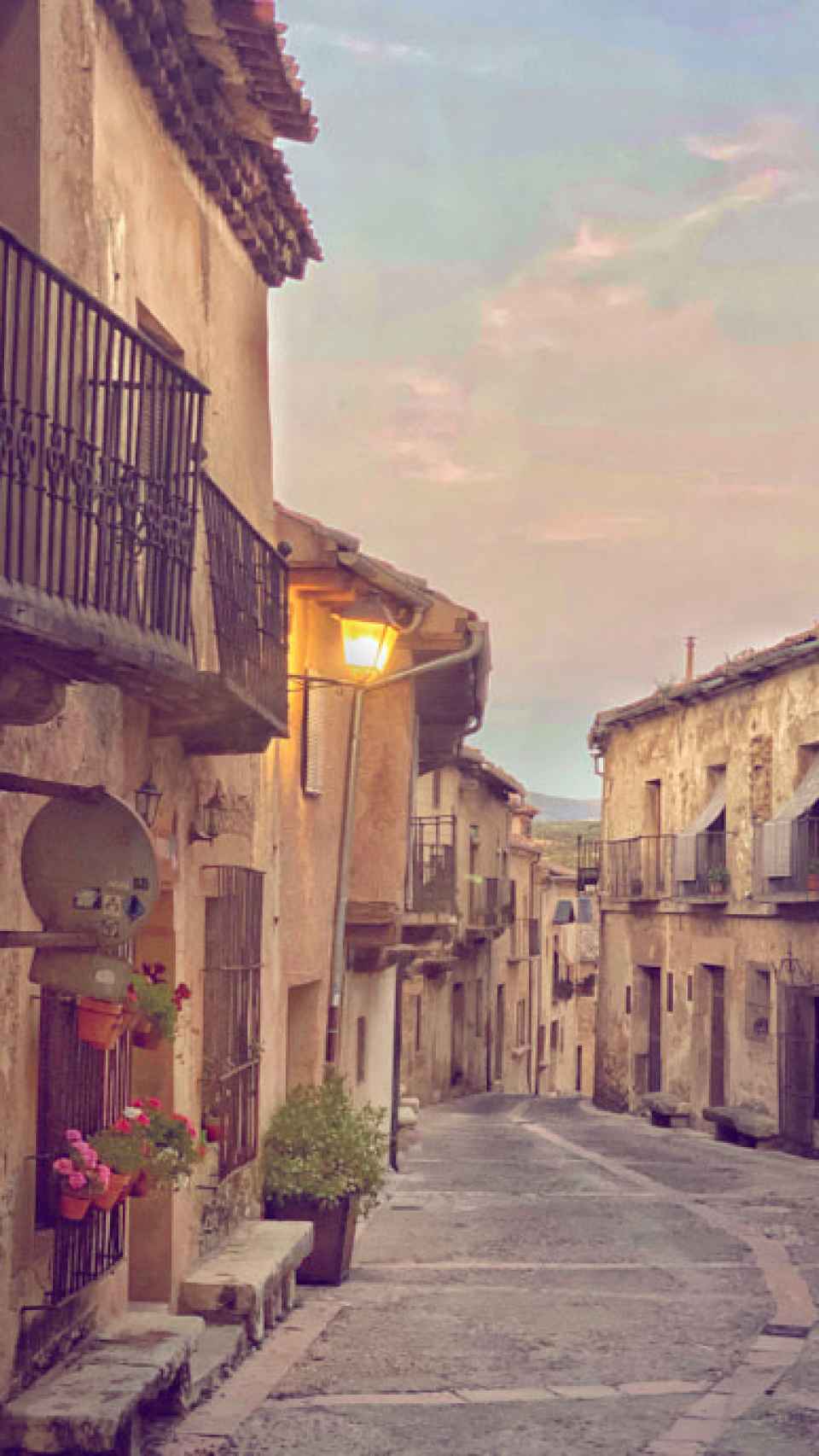 Una de las calles de Pedraza