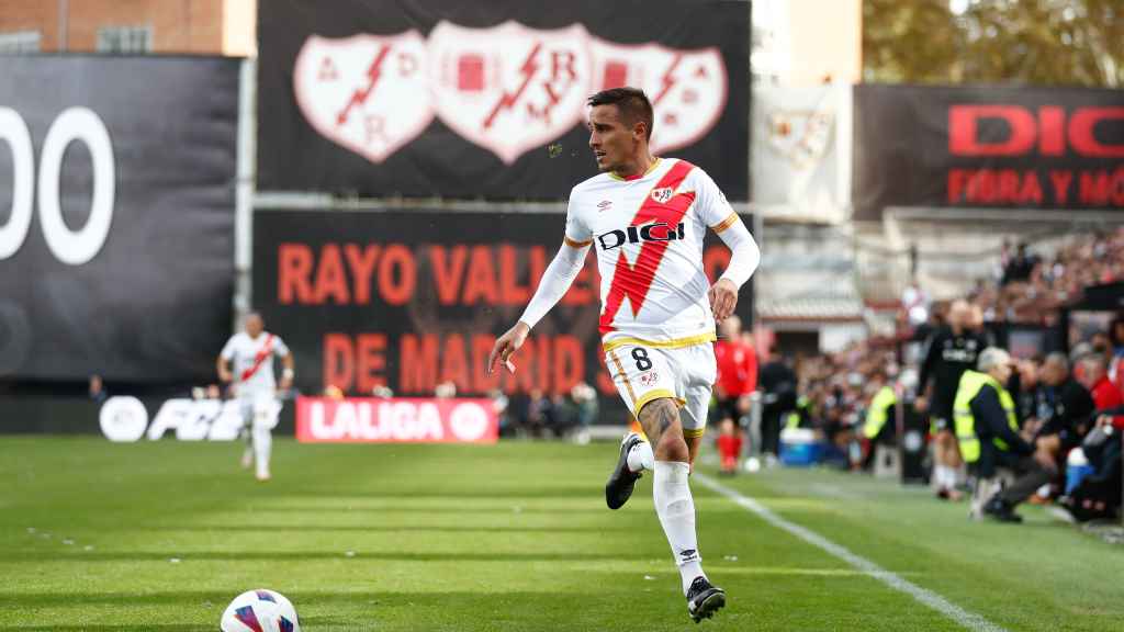 Óscar Trejo, durante un encuentro.