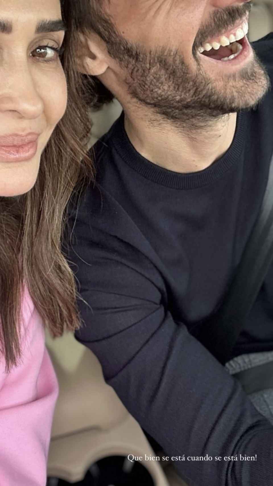 Vicky Martín Berrocal y Enrique Solís, en una imagen de redes sociales.