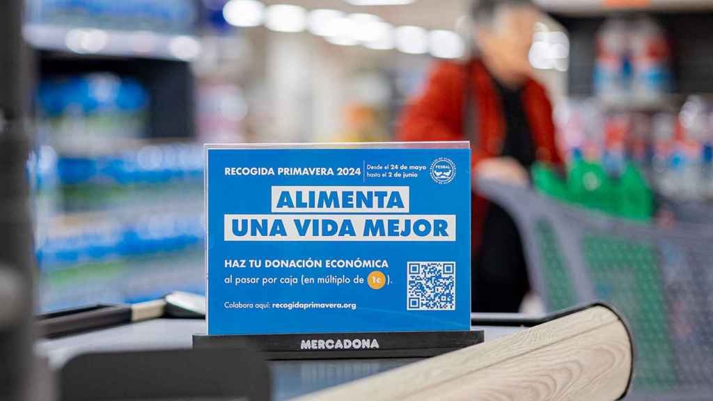 Campaña de recogida de alimentos de Mercadona