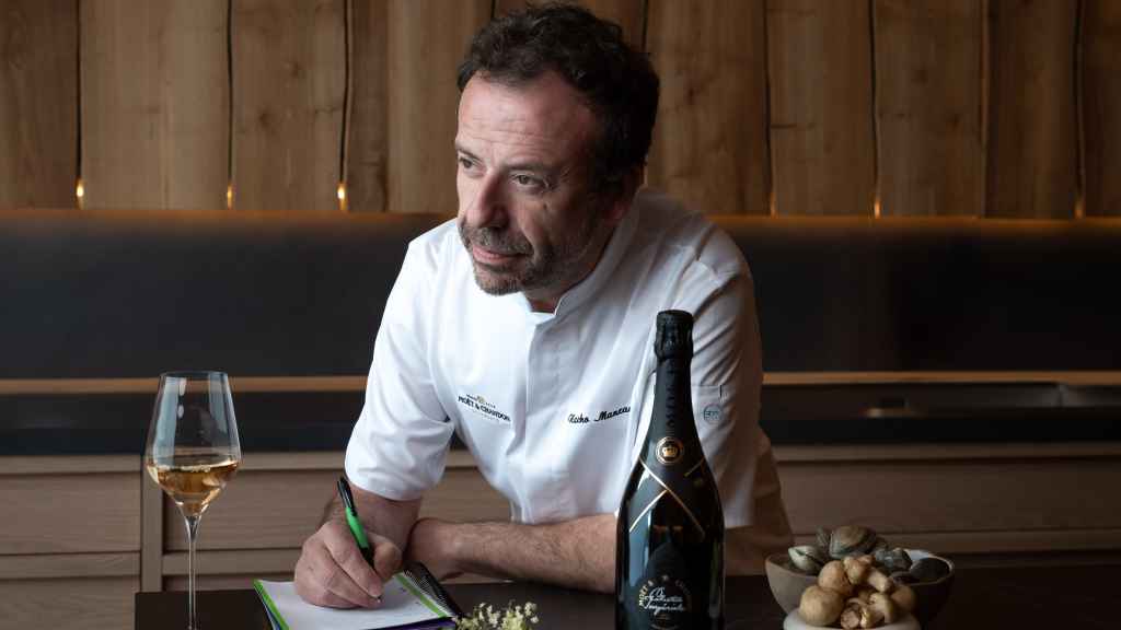 El chef Nacho Manzano.