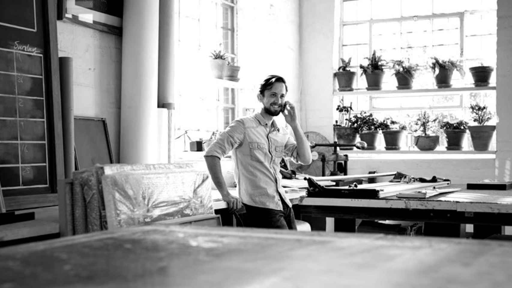 Fotografía de un joven empresario