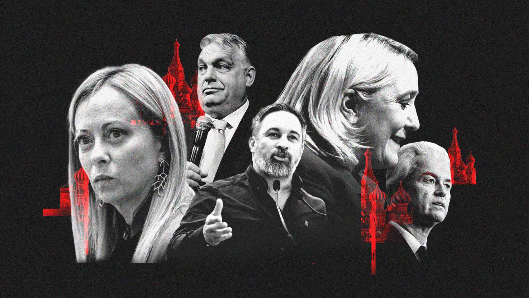 Rusia es el principal elemento de fricción entre los principales líderes de la extrema derecha europea.