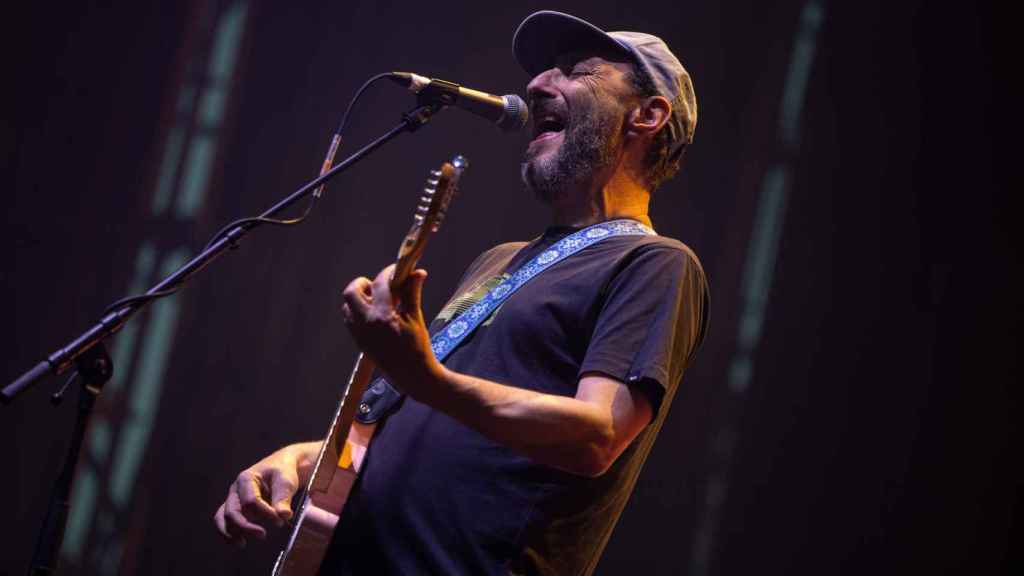 Jota, de Los Planetas en el Tomavistas. Foto: EFE/Daniel González