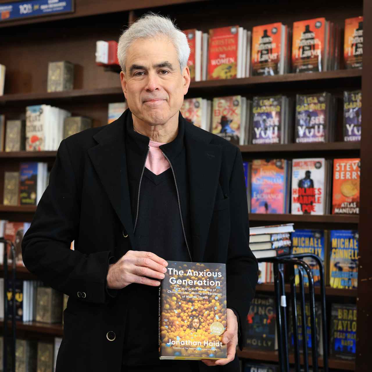 Haidt presenta su libro 'La generación ansiosa'