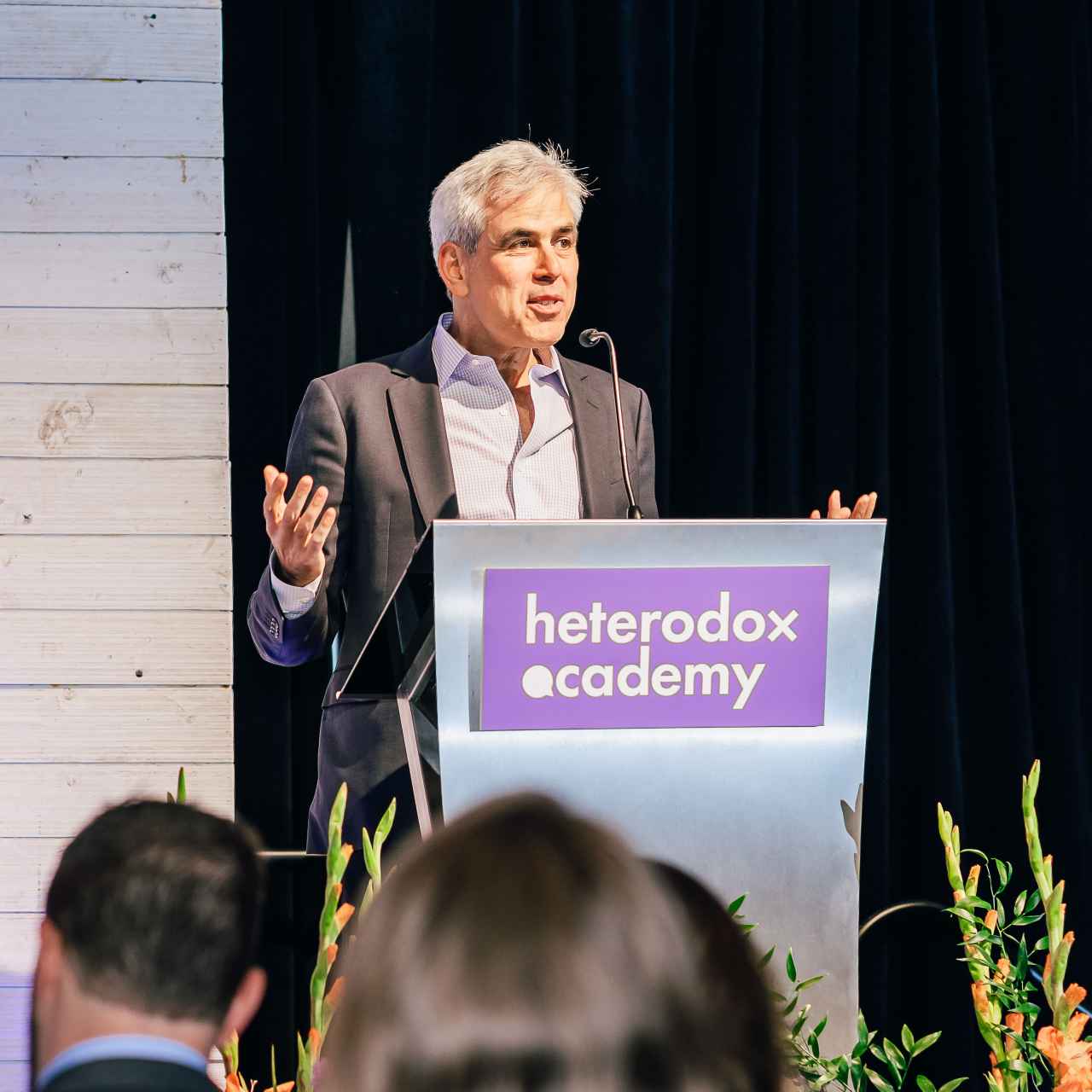 Haidt en una conferencia en 2023.