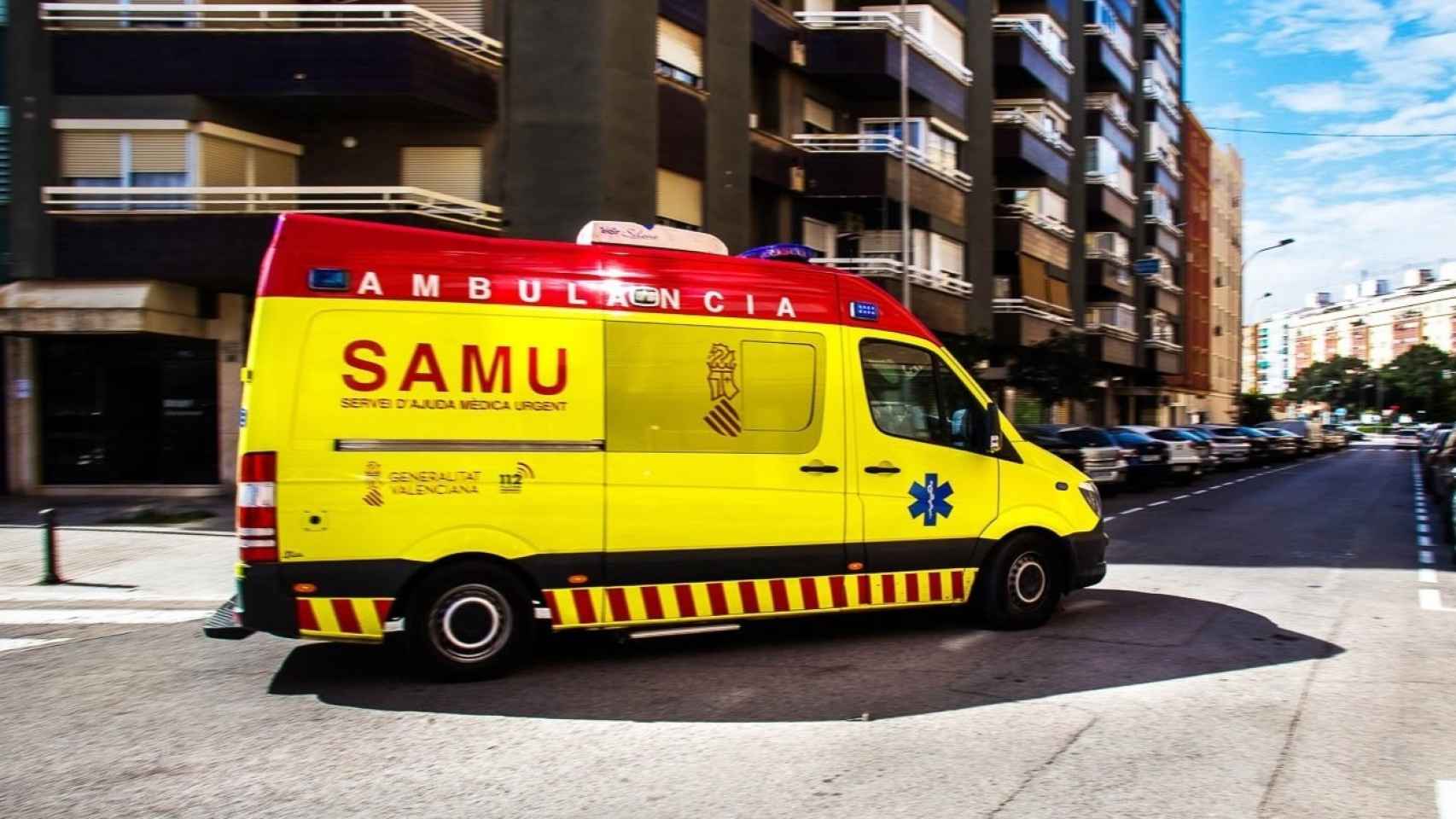 Una ambulancia del Samu, en una imagen de archivo.