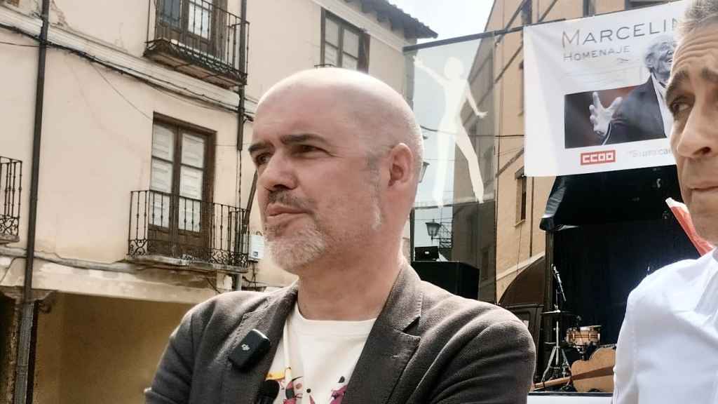 Unai Sordo, a la izquierda, junto a Vicente Andrés