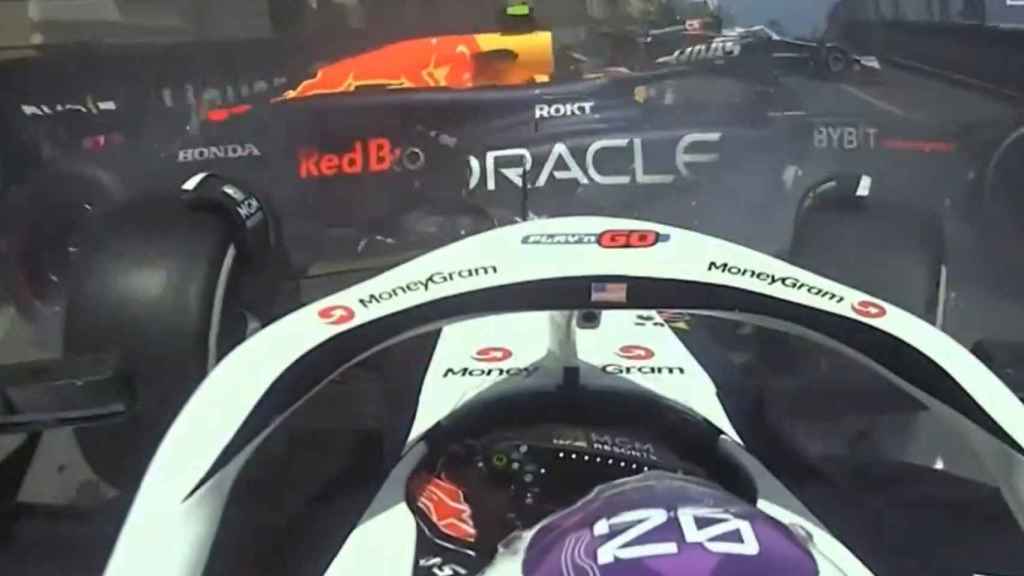 Accidente de Checo Pérez.