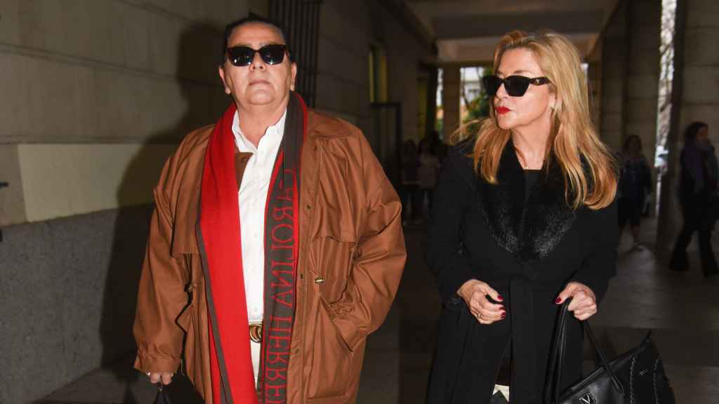 Inmaculada Casal, mujer de María del Monte, en una fotografía tomada el pasado mes de febrero.