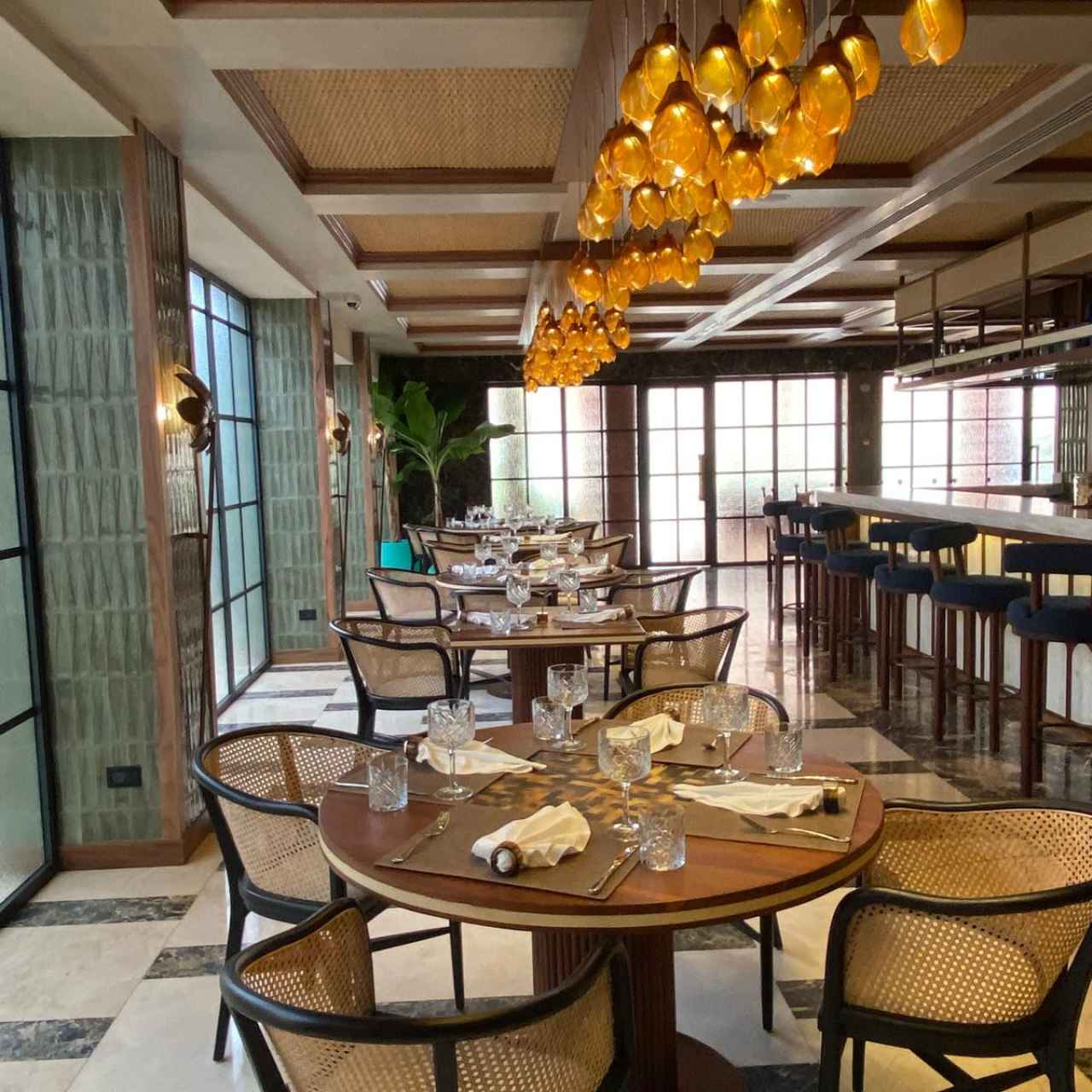 Restaurante de La Senda, en el hotel de Cayo Levantado Resort.