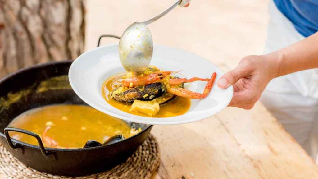 Uno de los arroces que se trabajan en Ses Boques.