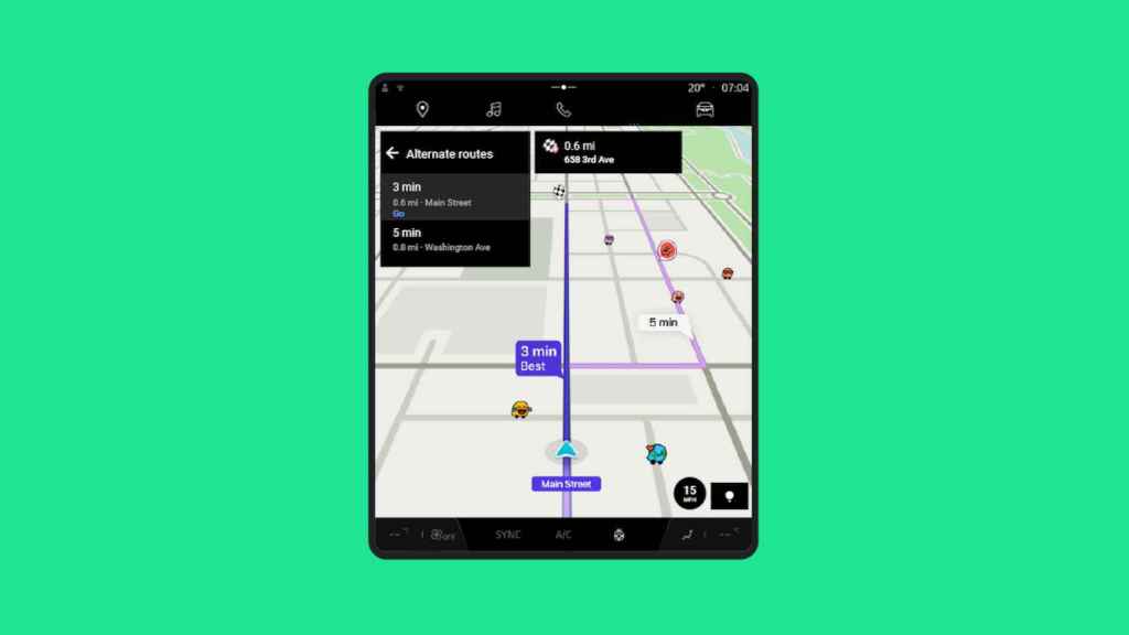 App de Waze para Android