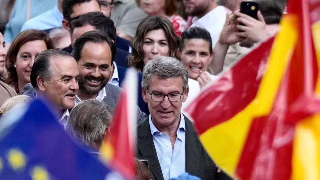 Un momento del acto electoral del PP en Talavera
