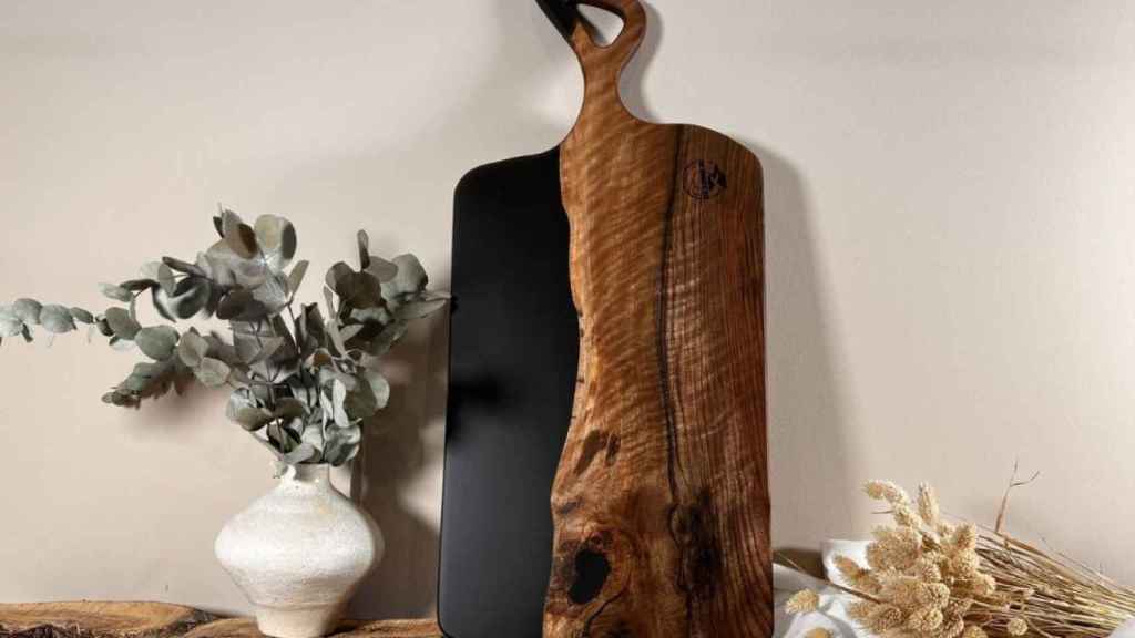 tabla de madera nogal español