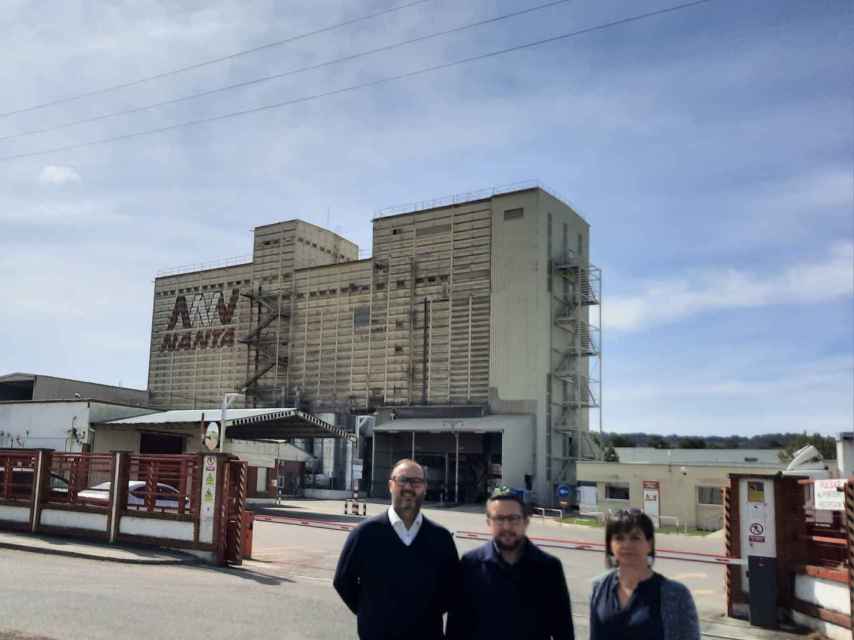Fábrica de Nanta en Tudela de Duero y los miembros socialistas