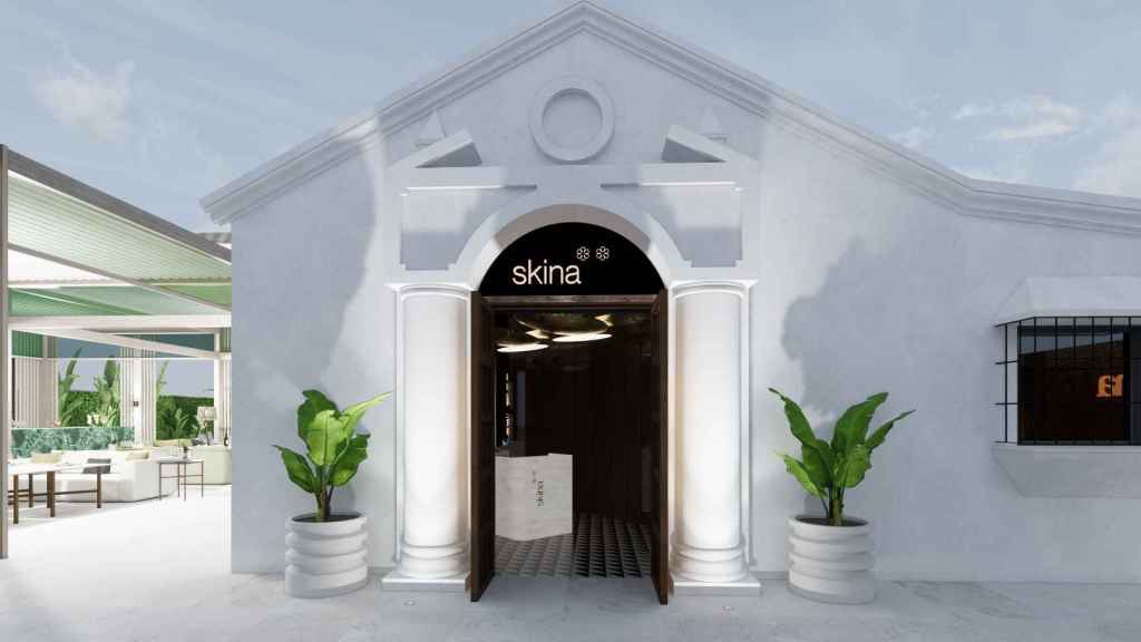 Entrada del restaurante.