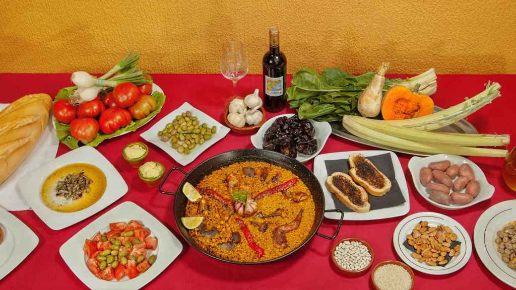 Una muestra de los productos típicos en la gastronomía de Mutxamel.