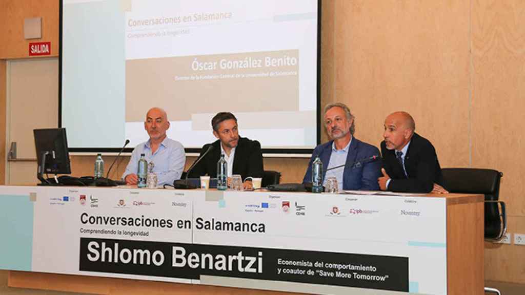 El destacado economista conductual Shlomo Benartzi, en la USAL