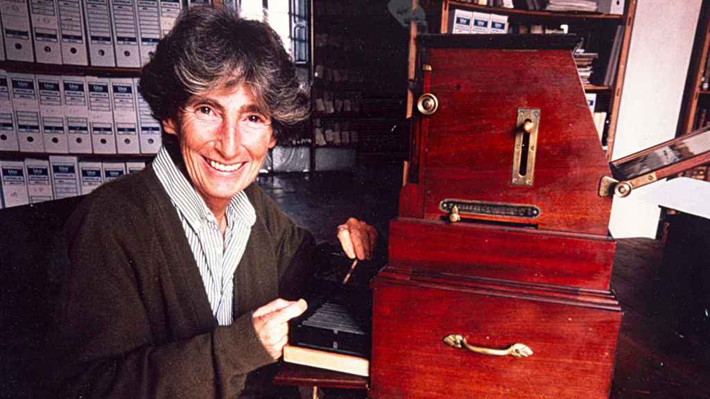 Luisa Álvarez de Toledo en una imagen de archivo. Foto publicada en la web de la Fundación Casa de Medina Sidonia.