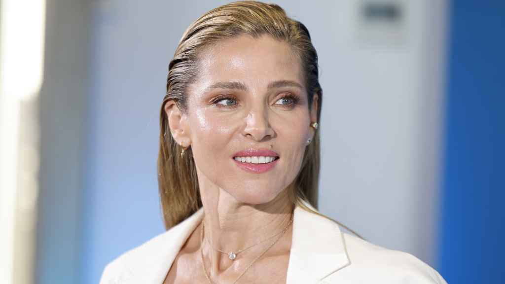 Elsa Pataky en Madrid este martes por la mañana.