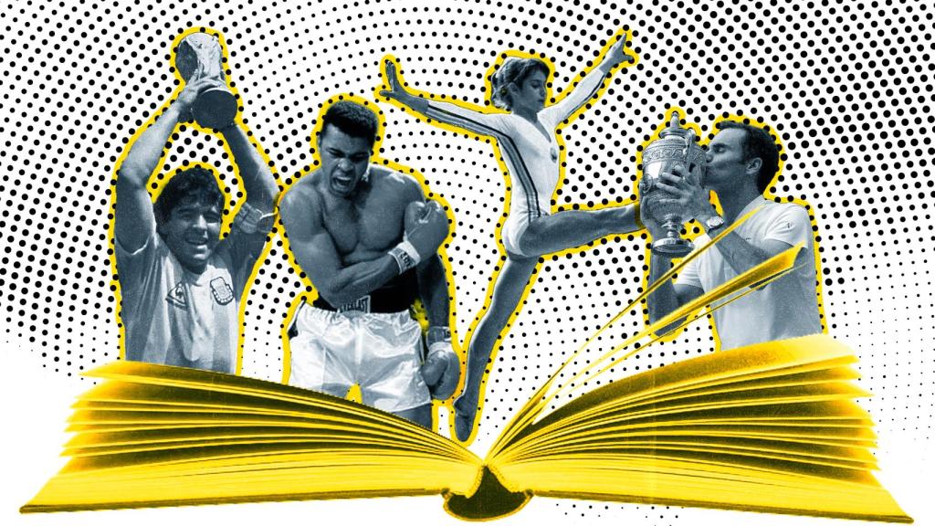 Diego Armando Maradona, Muhammad Ali, Nadia Comăneci y Roger Federer