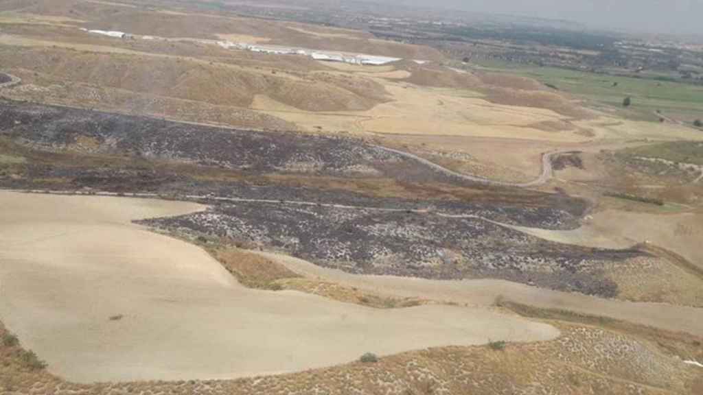 Incendio declarado en Borox.