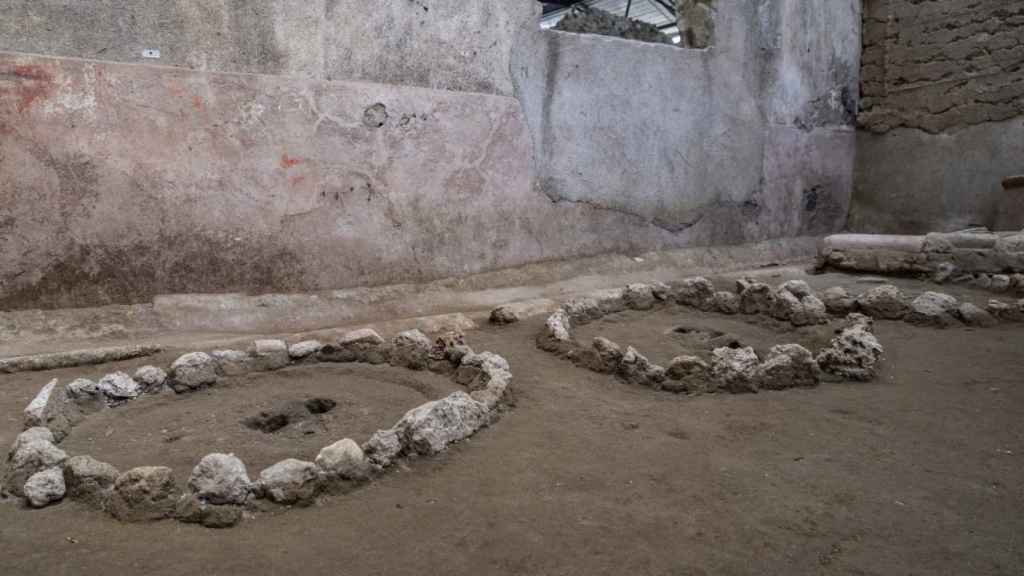 Casa de Pompeya en la que han aparecido los grafitis.