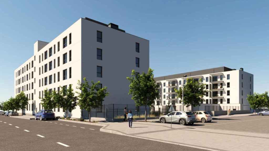 Algunas de las viviendas.