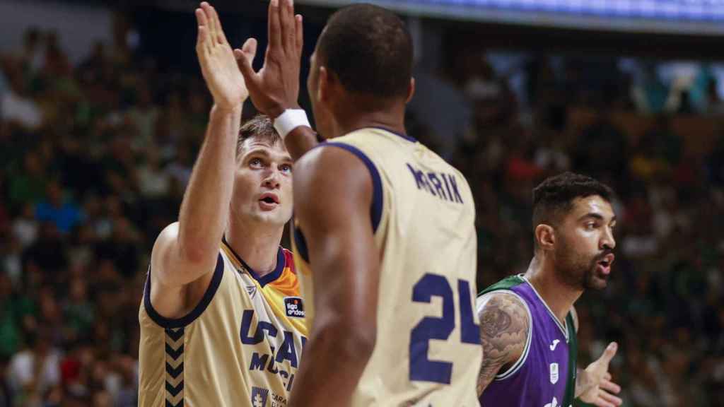 Momento del Unicaja vs. UCAM Murcia