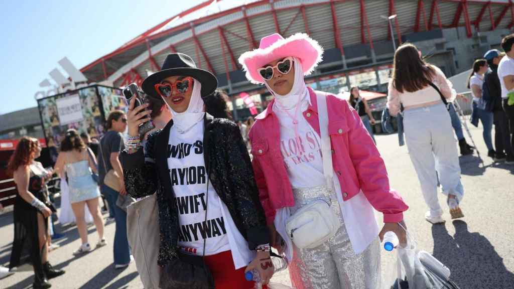 Swifties llegando al concierto 'The Eras Tour'