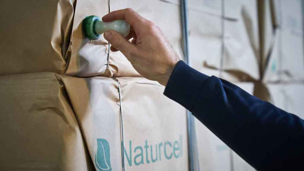 Línea de empaquetado de Ence.