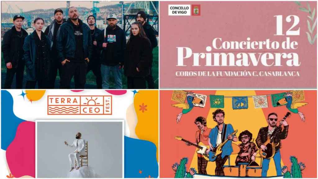 Conciertos en Vigo en junio.