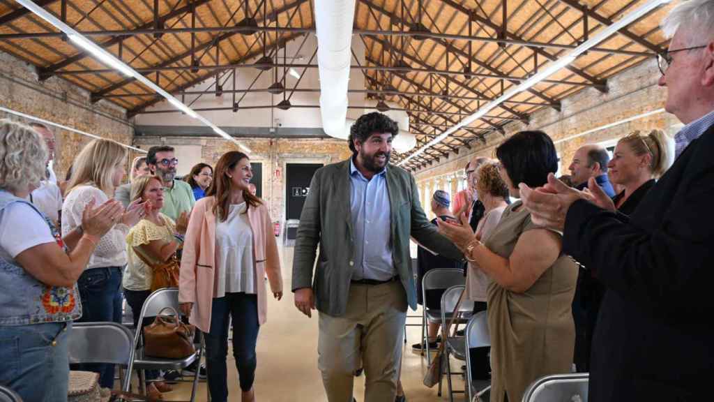 López Miras, este martes, en un encuentro con las entidades del Tercer Sector de la Región de Murcia.