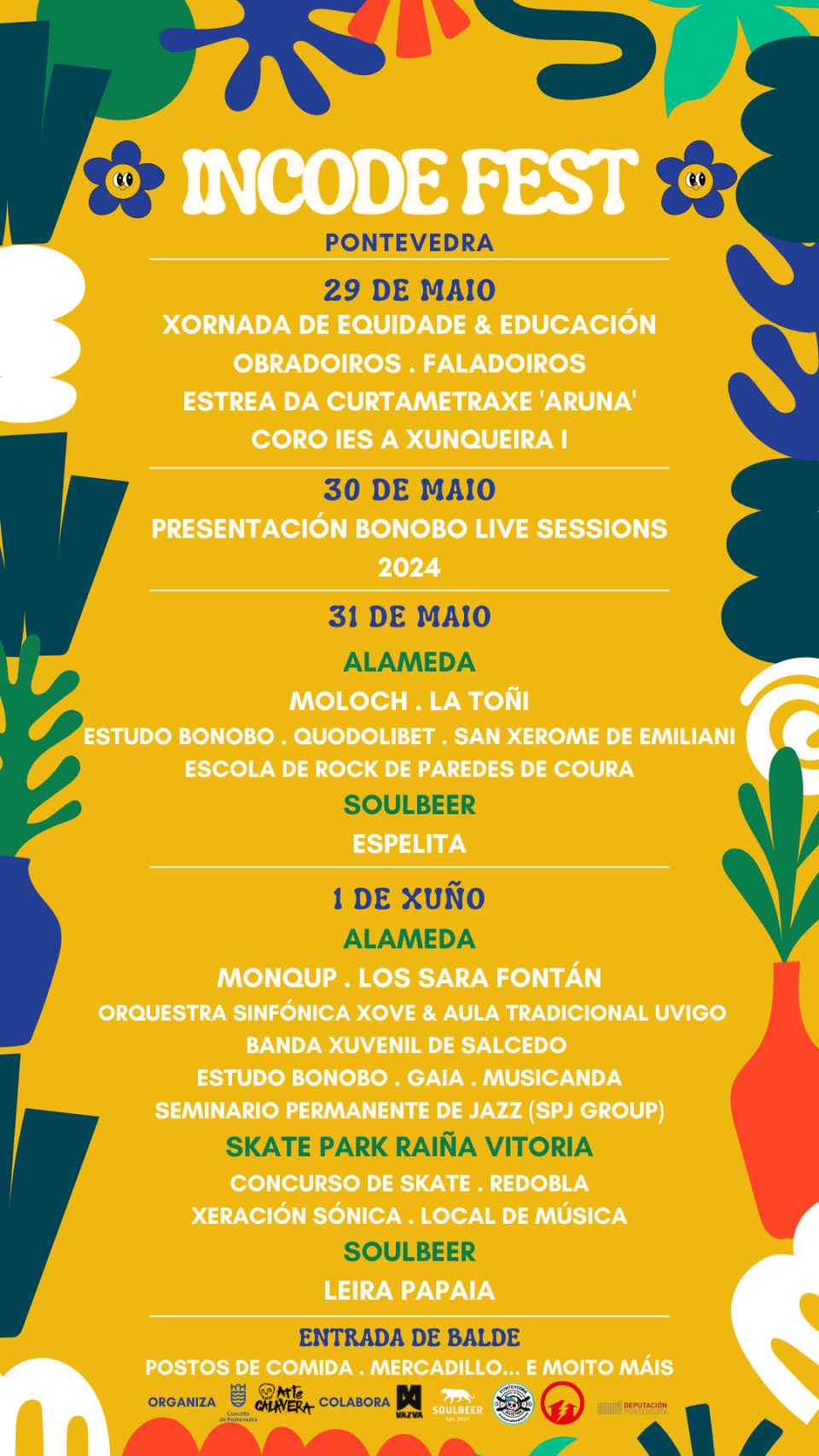 Cartel del Incode Fest.