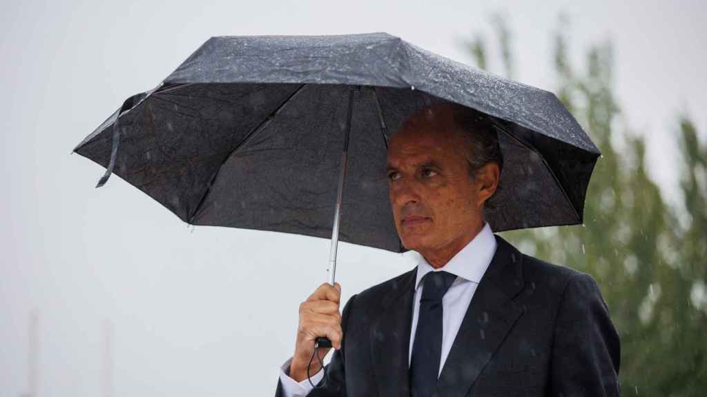 Camps asiste al juicio en la Audiencia Nacional.