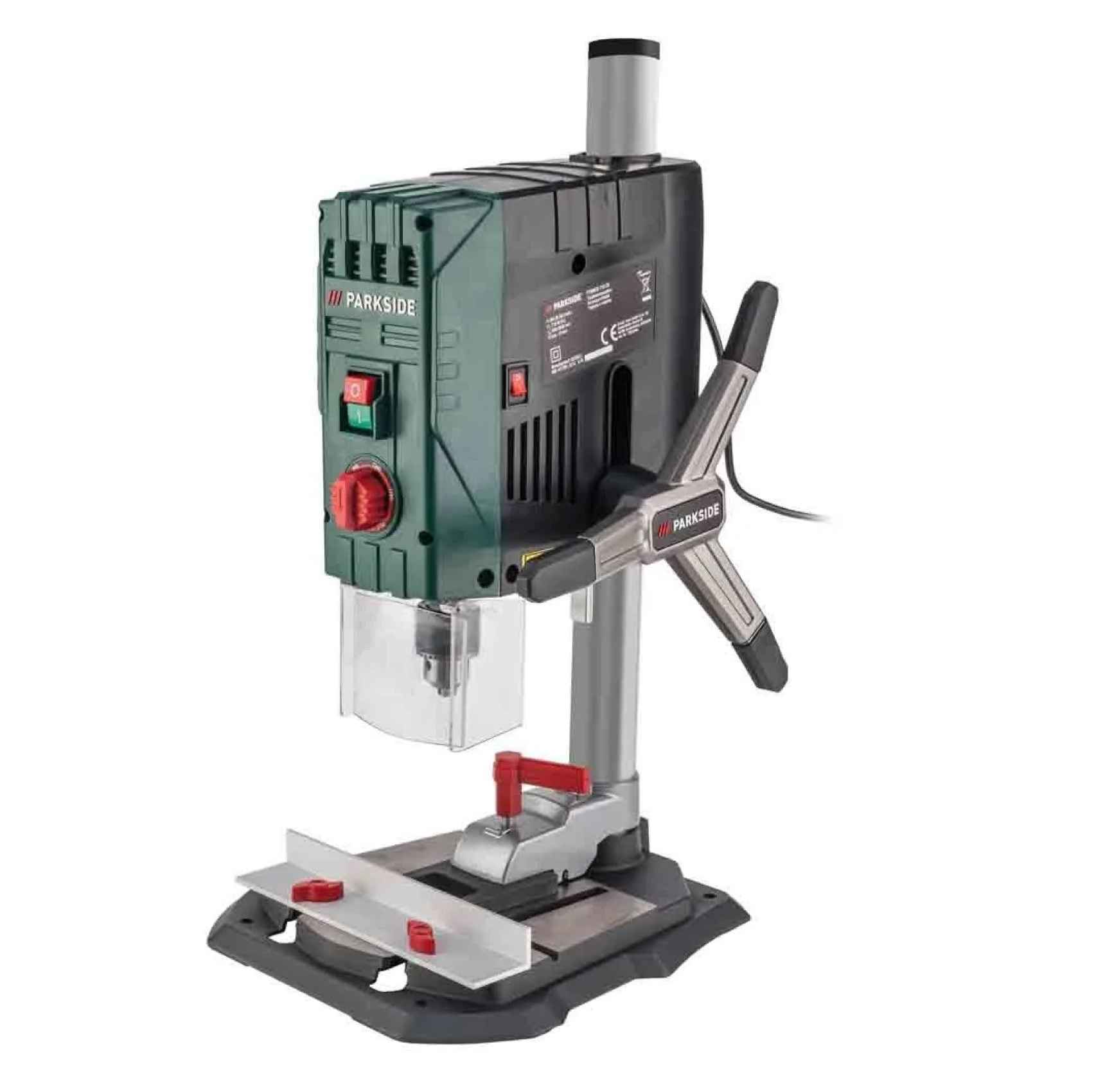 Taladro de columna de Lidl.