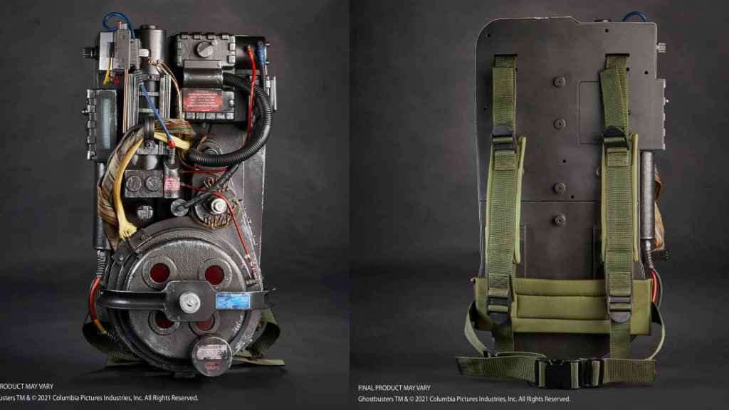 Réplica de la mochila de protones de 'Los cazafantasmas'