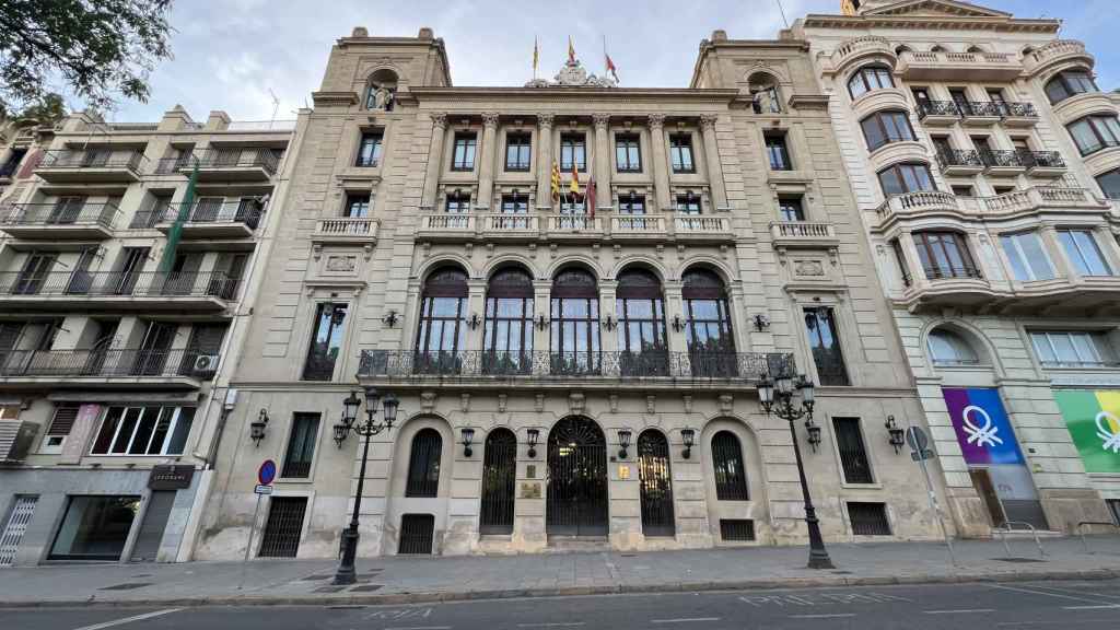 Palacio de la Paeria, sede del ayuntamiento de Lérida.