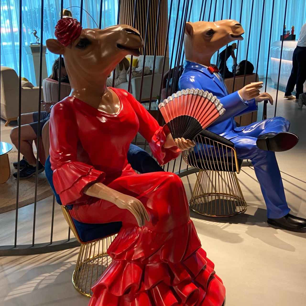 El hall de NH Collection Dubai Palm.