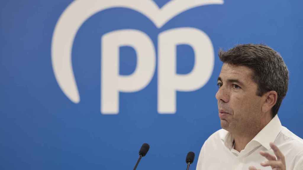 El presidente del PPCV, Carlos Mazón, en una foto de archivo