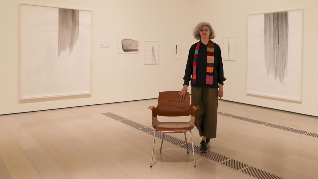 Silvia Bächli en el Centro Botín. Foto: Belén de Benito