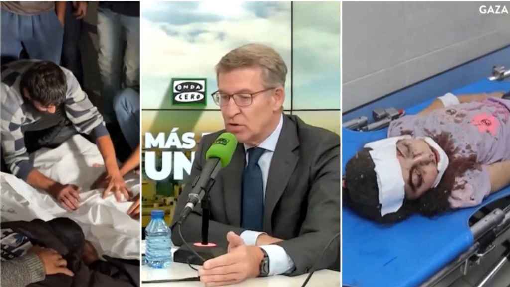 Fotogramas del vídeo difundido por el PSOE.